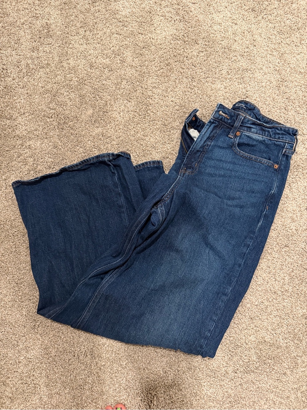 Old Navy Extra high-rise super wide leg jeans